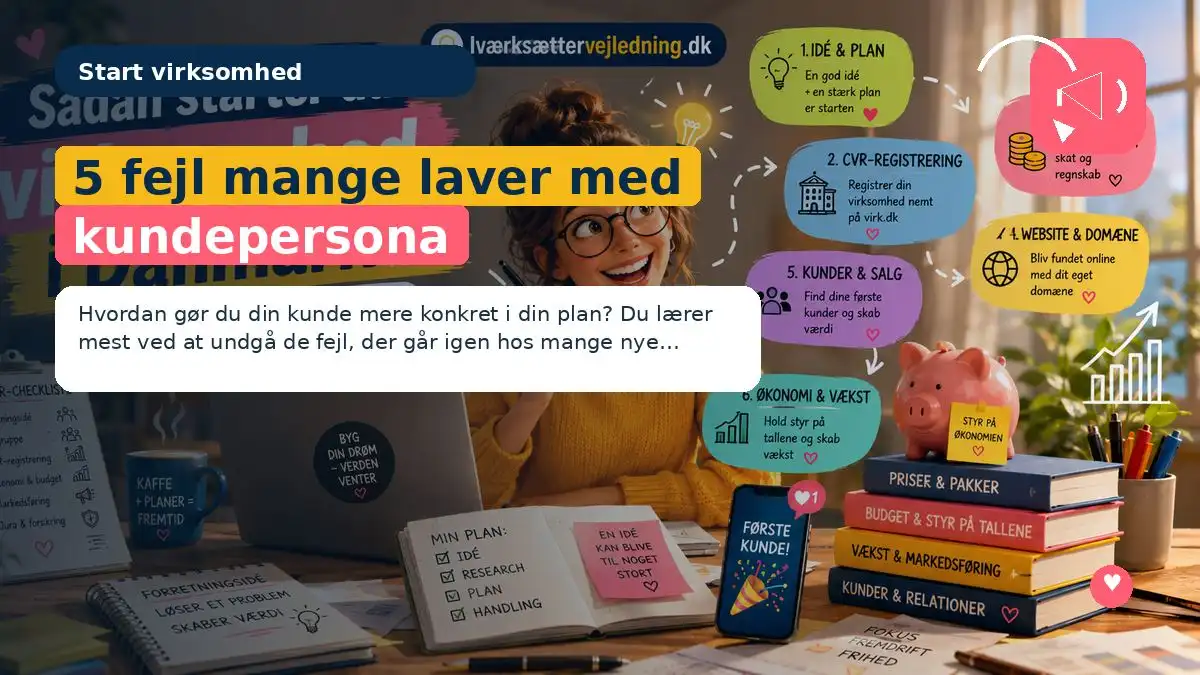 5 fejl mange laver med kundepersona