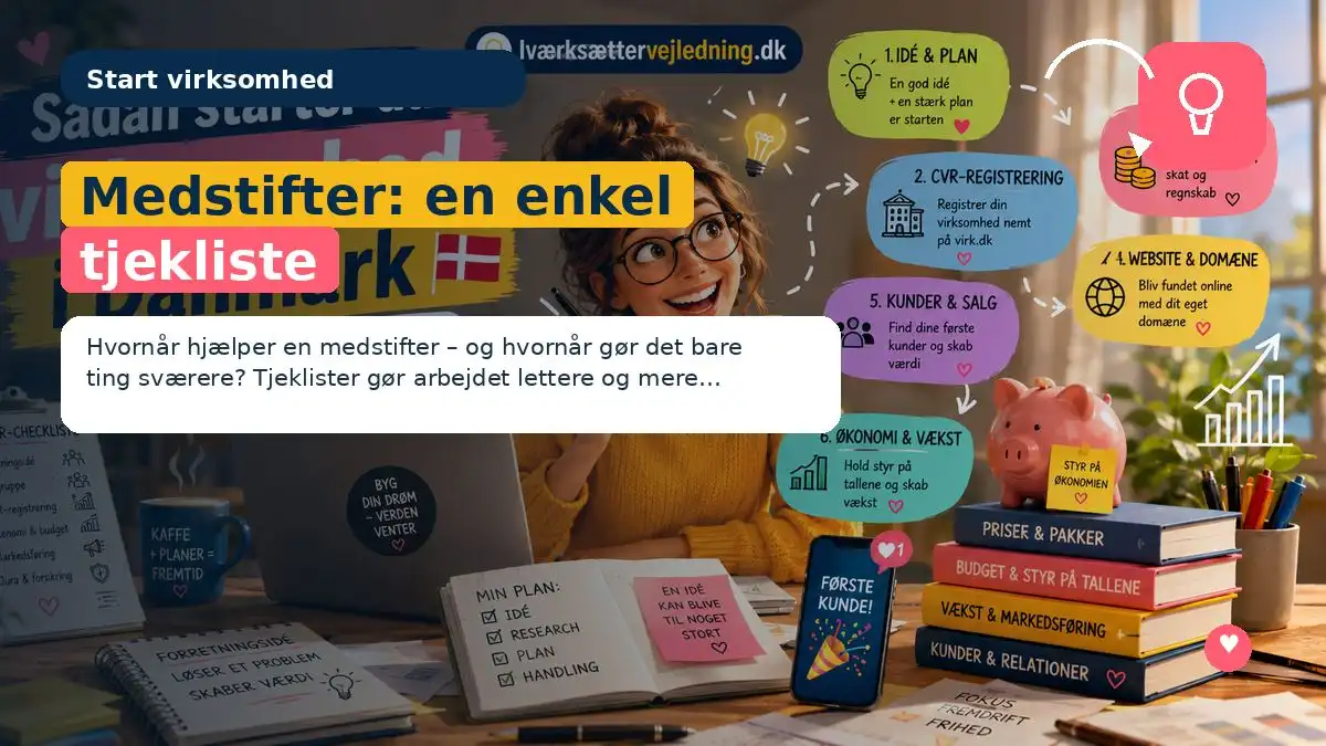 Medstifter: en enkel tjekliste