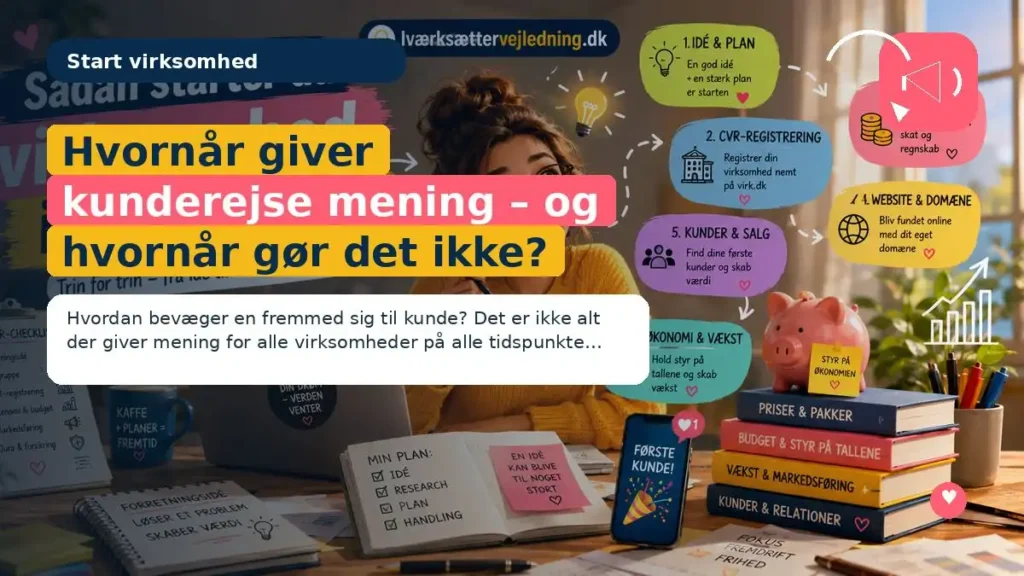 Hvornår giver kunderejse mening – og hvornår gør det ikke?