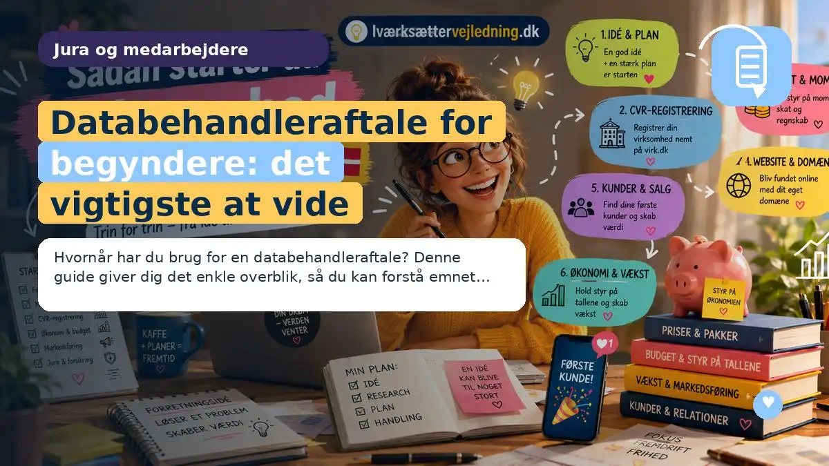 Databehandleraftale for begyndere: det vigtigste at vide