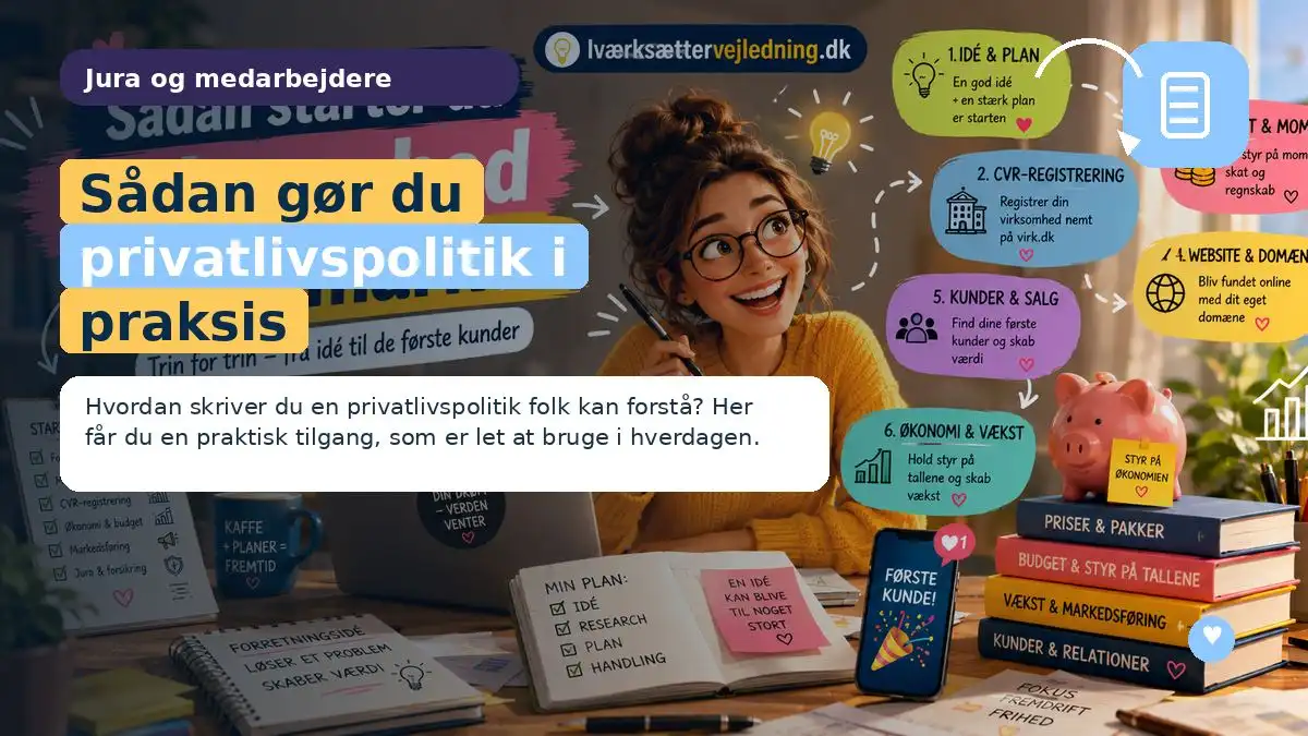 Sådan gør du privatlivspolitik i praksis