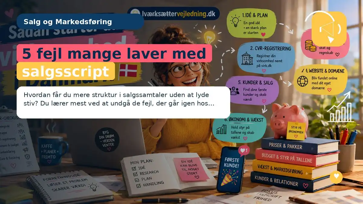 5 fejl mange laver med salgsscript