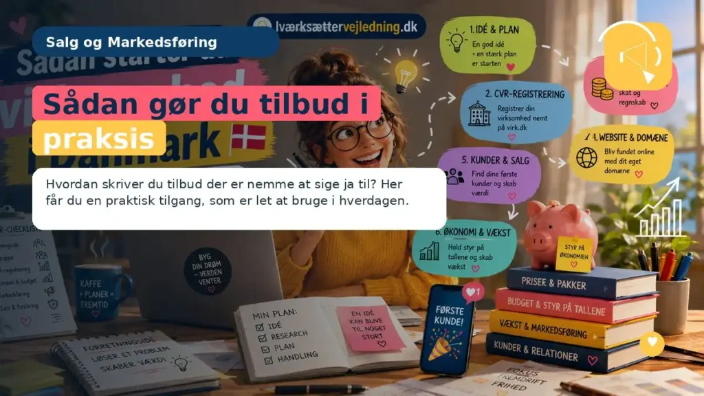 Sådan gør du tilbud i praksis