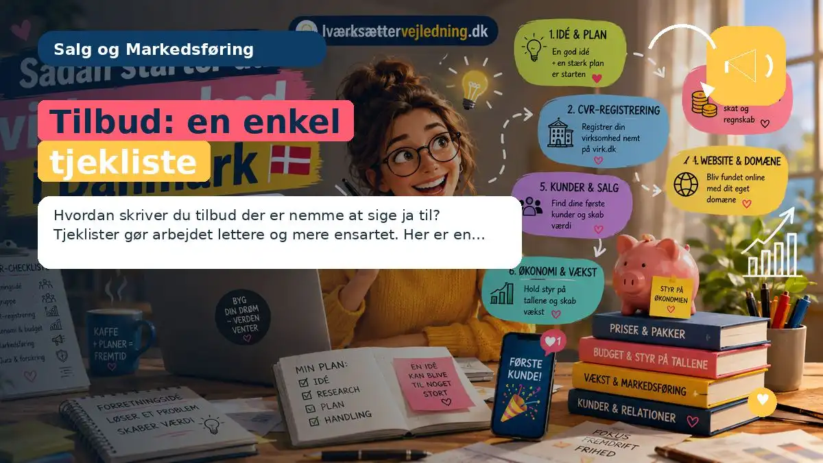 Tilbud: en enkel tjekliste