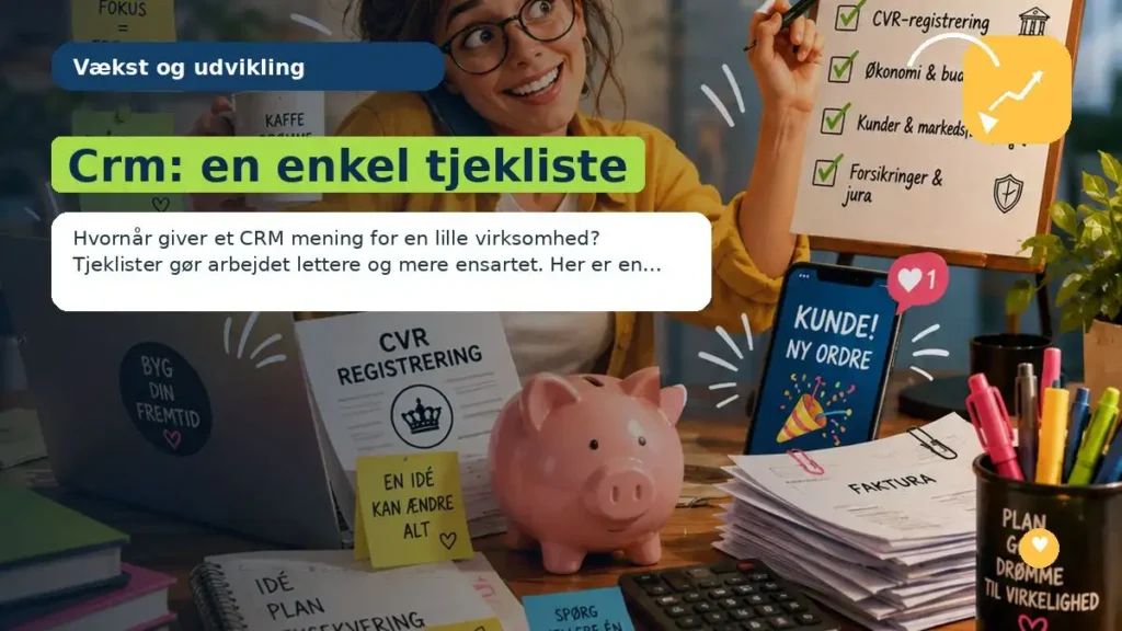 Crm: en enkel tjekliste