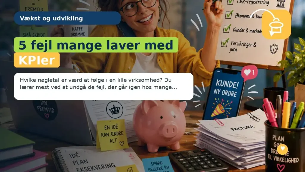 5 fejl mange laver med KPIer