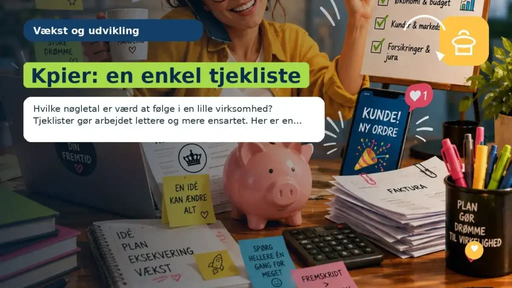 Kpier: en enkel tjekliste