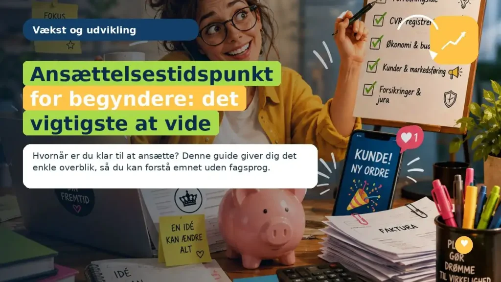 Ansættelsestidspunkt for begyndere: det vigtigste at vide
