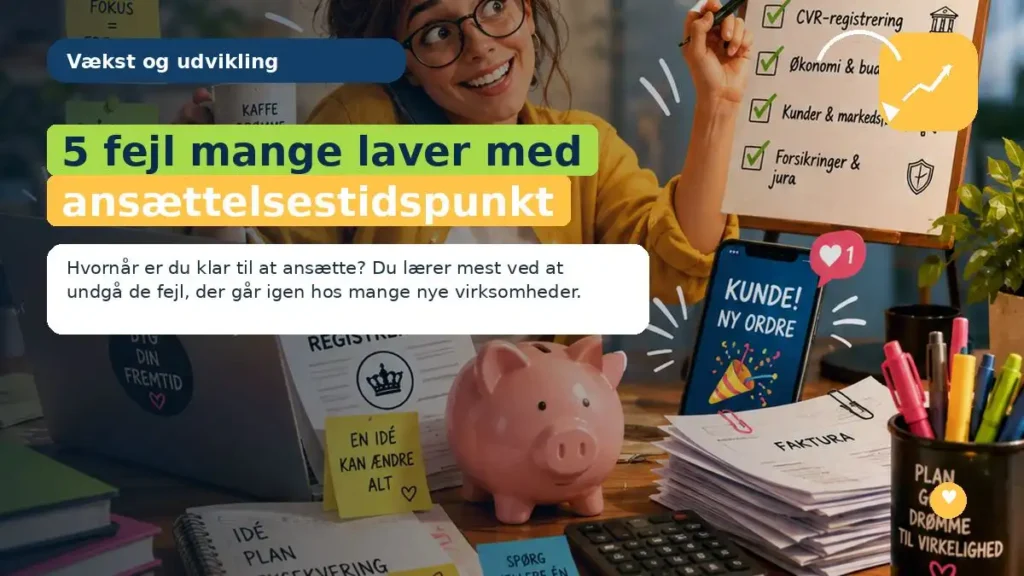 5 fejl mange laver med ansættelsestidspunkt