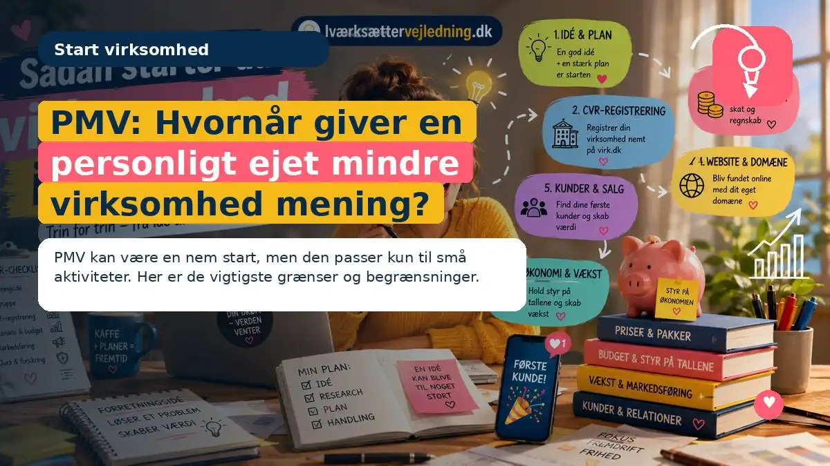 PMV: Hvornår giver en personligt ejet mindre virksomhed mening?