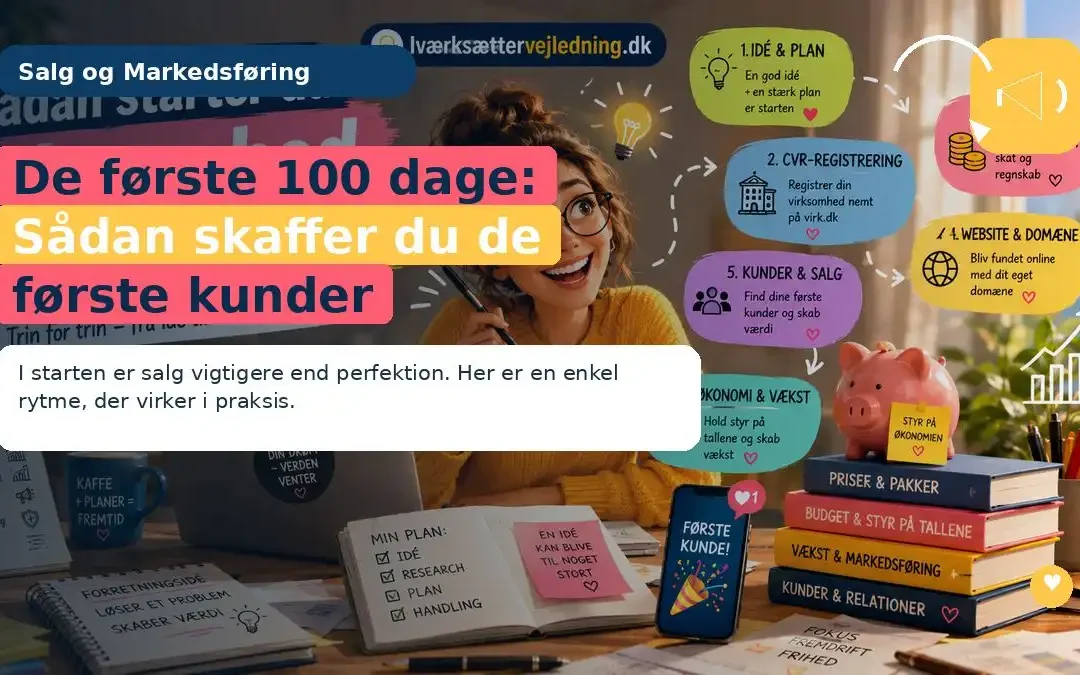 De første 100 dage: Sådan skaffer du de første kunder