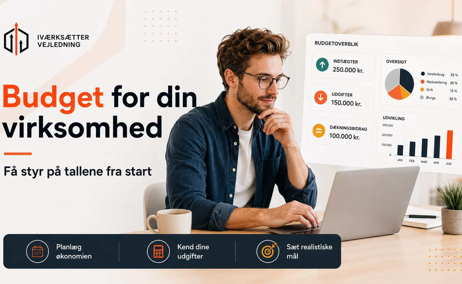 Driftsbudget: Sådan ser du om forretningen kan hænge sammen