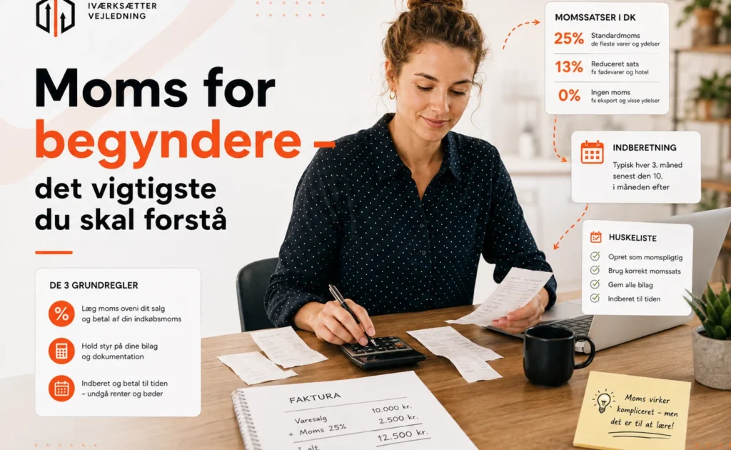 Moms for begyndere: Det vigtigste du skal forstå