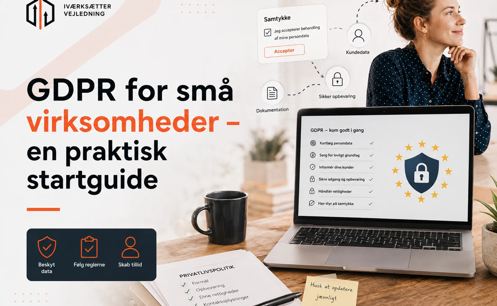 GDPR for små virksomheder: En praktisk startguide