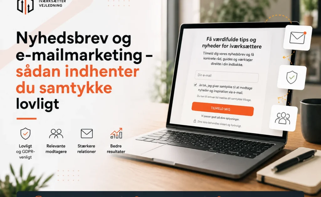 Nyhedsbrev og e-mailmarketing: Sådan indhenter du samtykke lovligt