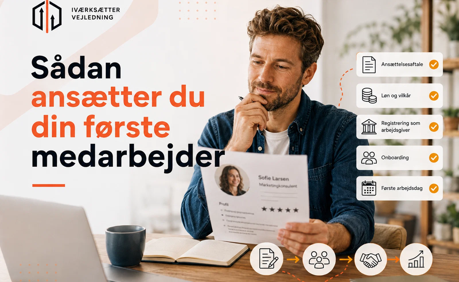 Sådan ansætter du din første medarbejder