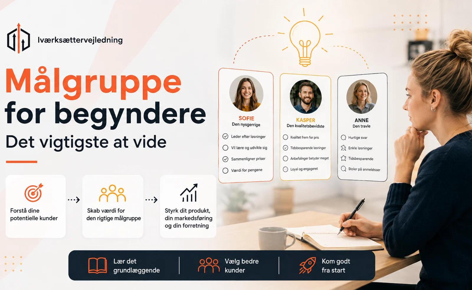 Målgruppe for begyndere: det vigtigste at vide