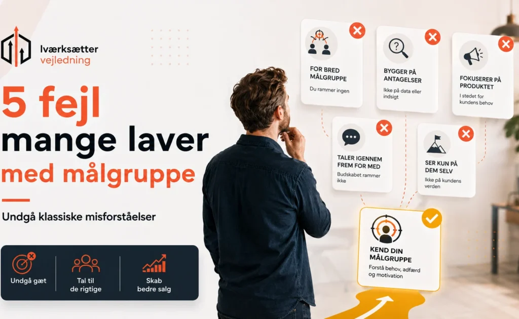 5 fejl mange laver med målgruppe