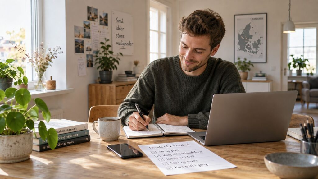 Sådan starter du virksomhed i Danmark – trin for trin