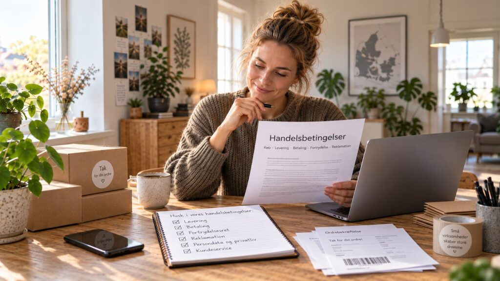 Handelsbetingelser til webshop: Det skal du have styr på
