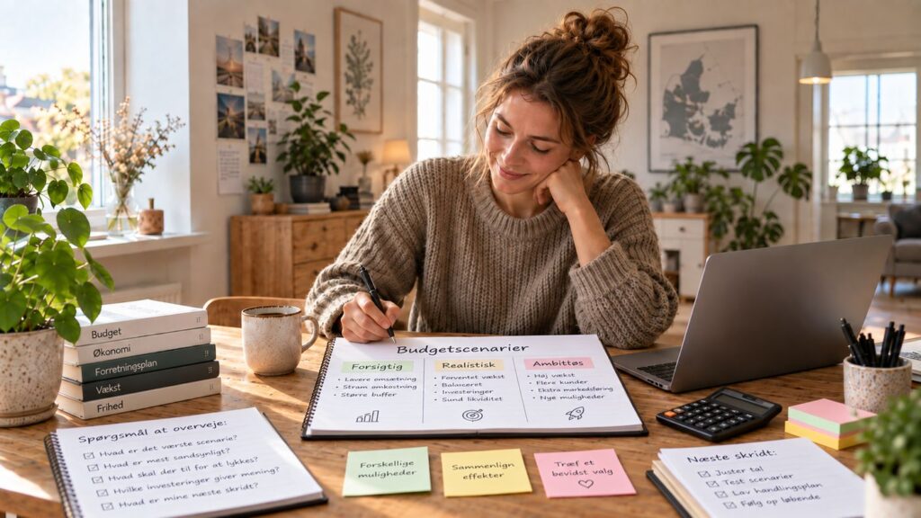 Budgetscenarier for begyndere: det vigtigste at vide