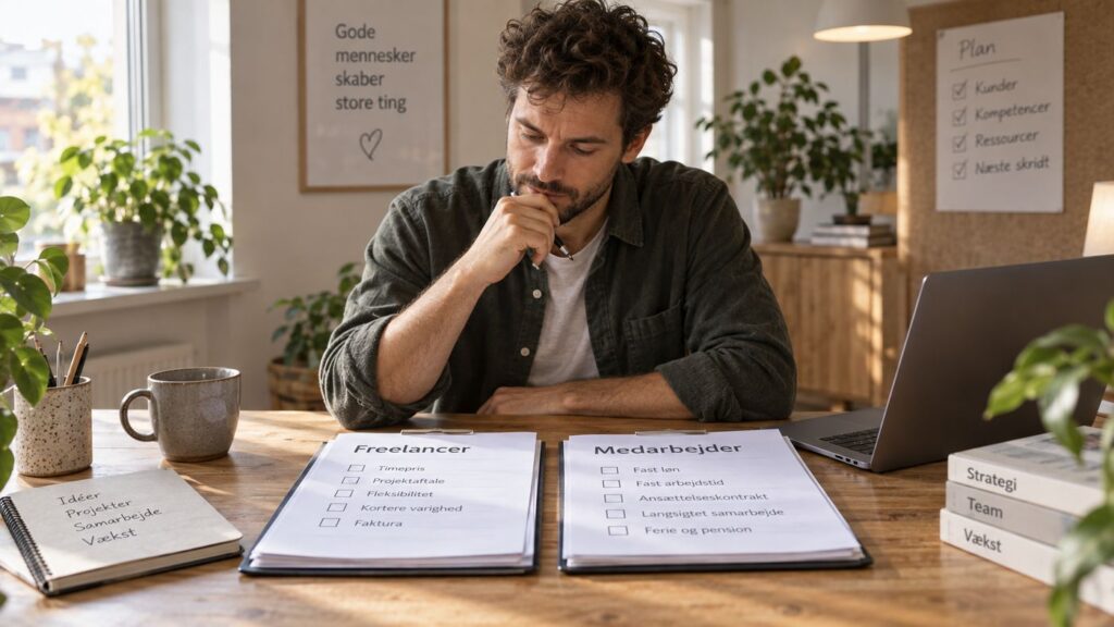 Freelancer eller medarbejder for begyndere: det vigtigste at vide