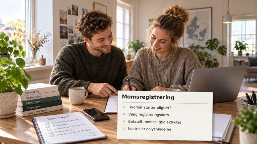 Momsregistrering: Hvornår skal du registreres, og hvordan gør du?