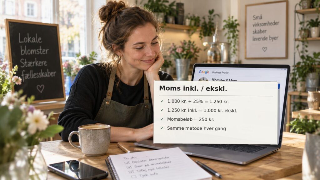 Moms inkl. eller ekskl.: Sådan regner du momsen hurtigt ud