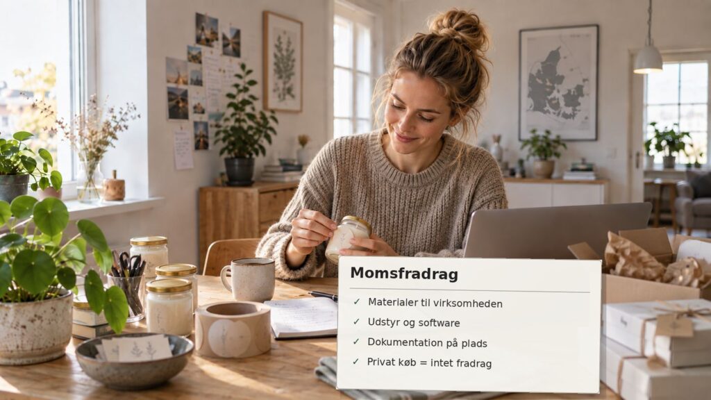 Momsfradrag: Hvad kan virksomheden få købsmoms tilbage på?