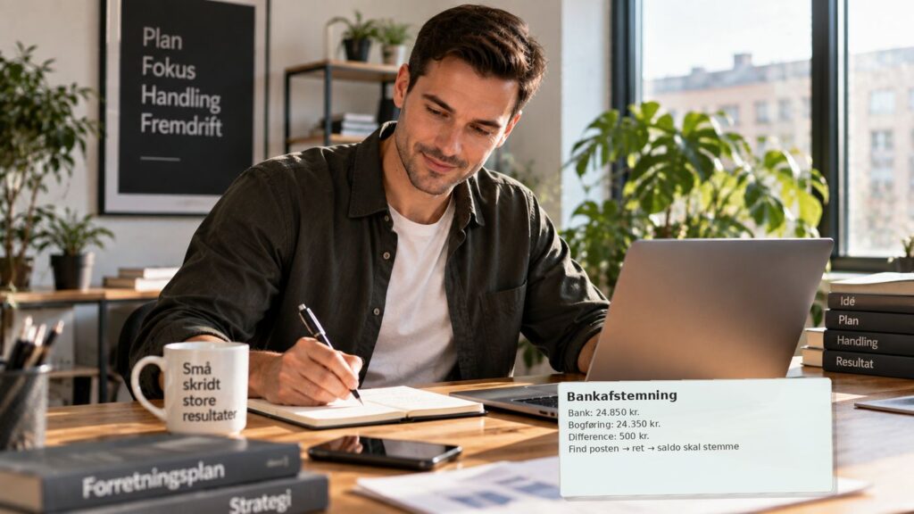 Bankafstemning: Sådan gør du trin for trin
