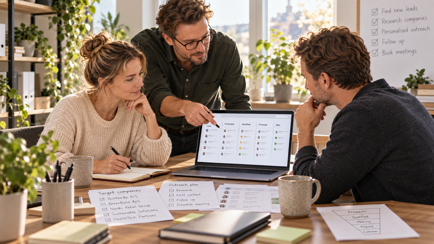 B2B leadgenerering: Sådan bygger du en stabil pipeline