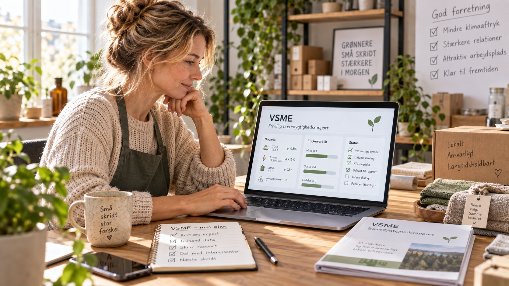 VSME: Frivillig ESG-rapportering for mindre virksomheder