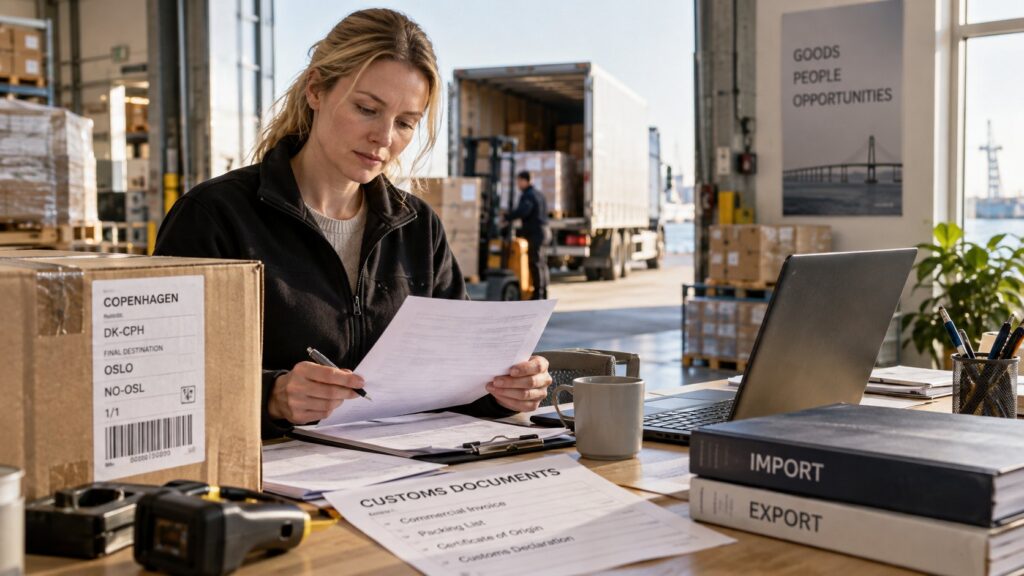 Told for virksomheder: Grundguide til import og eksport